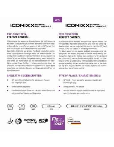 Gewo rubber Iconixx Hybrid HXT Pro 50