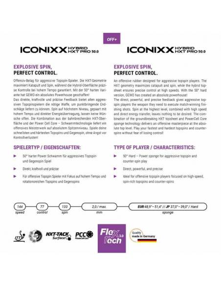 Revêtement Gewo Iconixx Hybrid HXT Pro 50