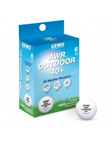 Pelotas GEWO AWR Outdoor 40+ ball pack 6