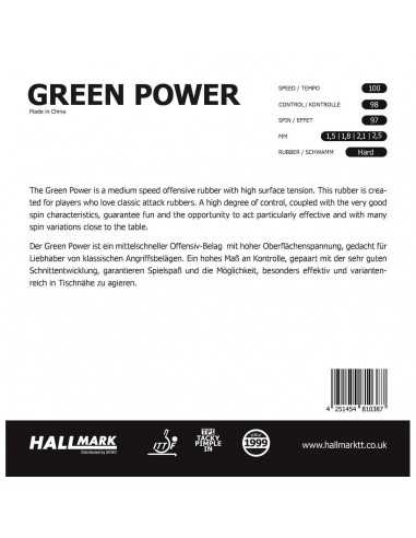 Rubber Hallmark Green Power