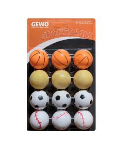 GEWO Sports Mix Balls 12 Pack