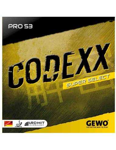 Gewo rubber Codexx Pro 53 SuperSelect